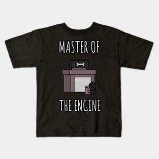 master of the engine Kids T-Shirt